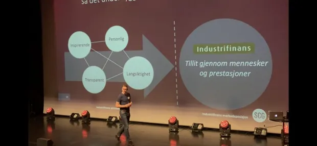 Arne Harket presenterer aktivitetssystem fra verdier til posisjon
