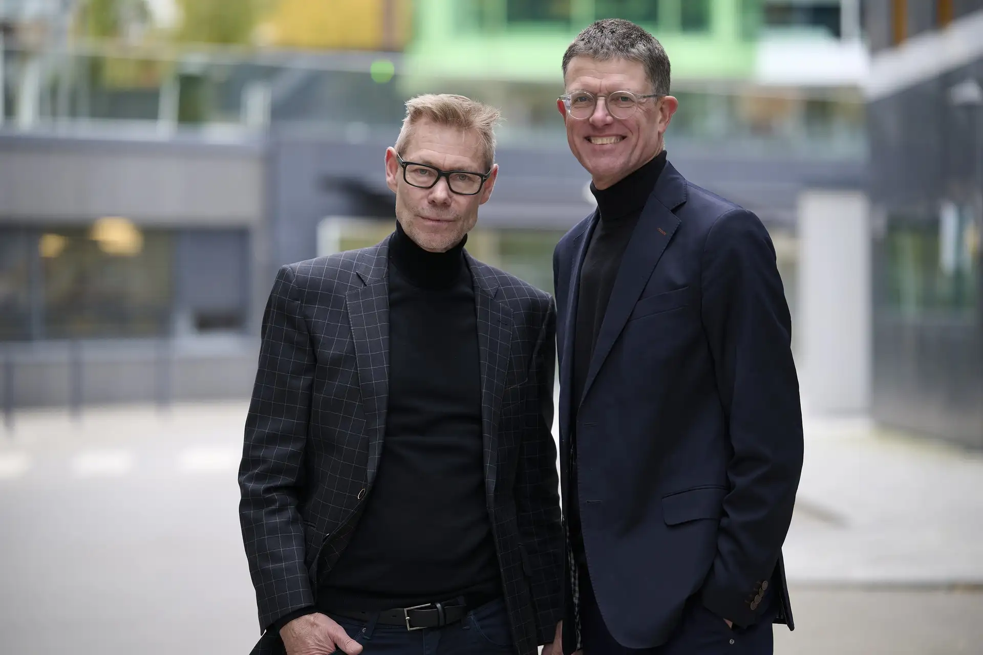 Partnerne Arne Harket og Per Bjørkum