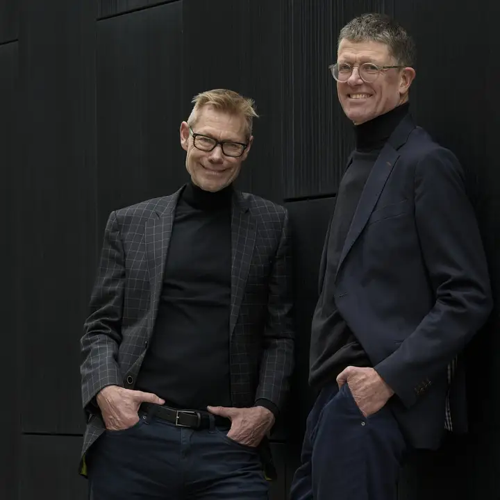 Arne Harket og Per Bjørkum, partnere i Strategic Consulting Group